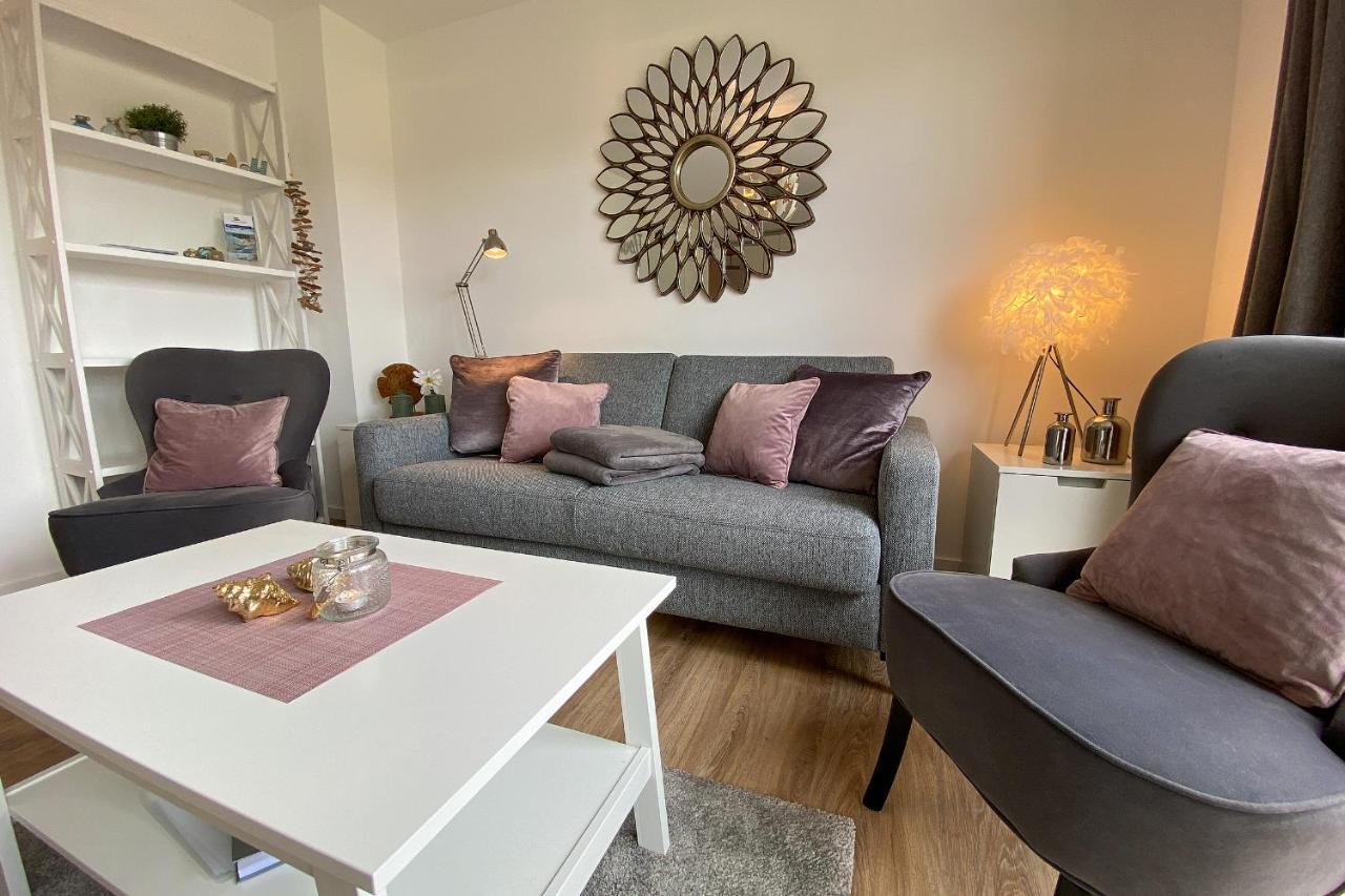 Fewo1846 Strandresidenz Wassersleben - Muschelnest - Stilvolles Studioapartment Mit Balkon هاريسلي المظهر الخارجي الصورة