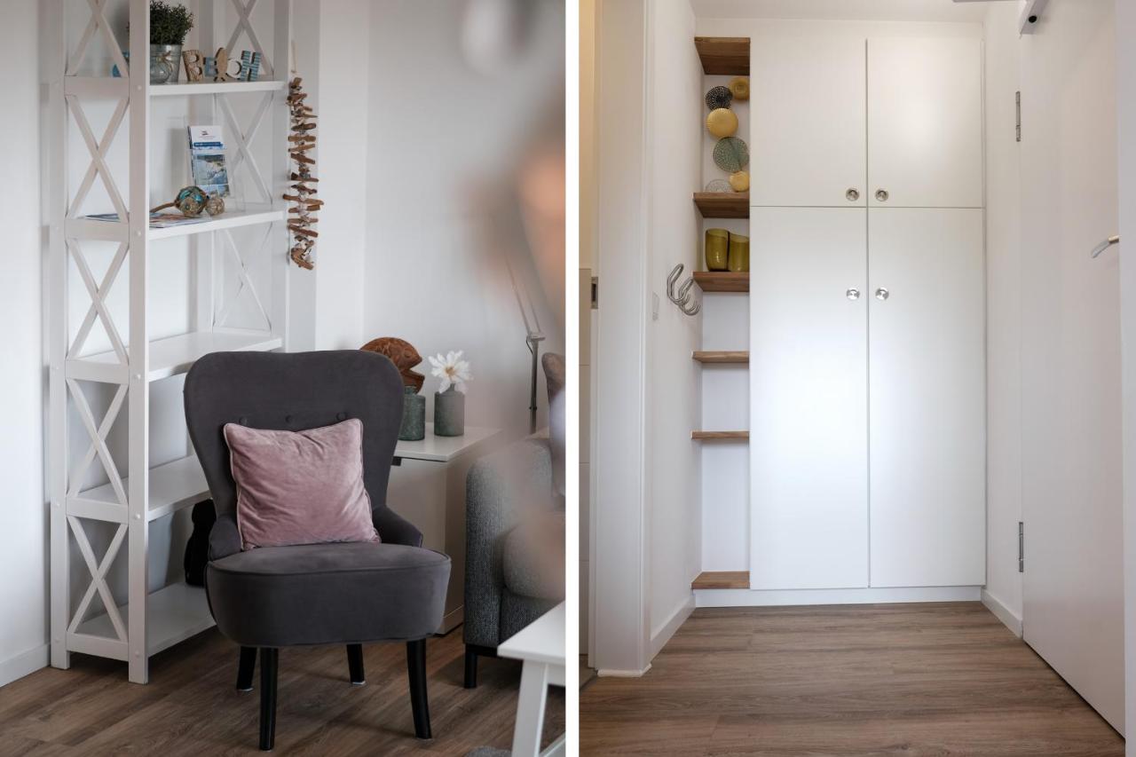 Fewo1846 Strandresidenz Wassersleben - Muschelnest - Stilvolles Studioapartment Mit Balkon هاريسلي المظهر الخارجي الصورة